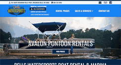 Desktop Screenshot of dellswatersports.com
